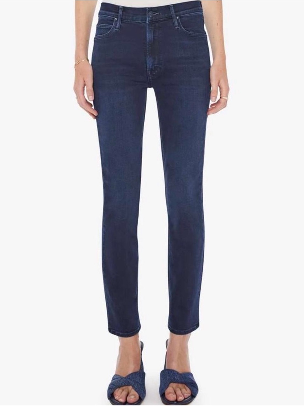 MOTHER Women's mid Rise Ankle Dazzler
